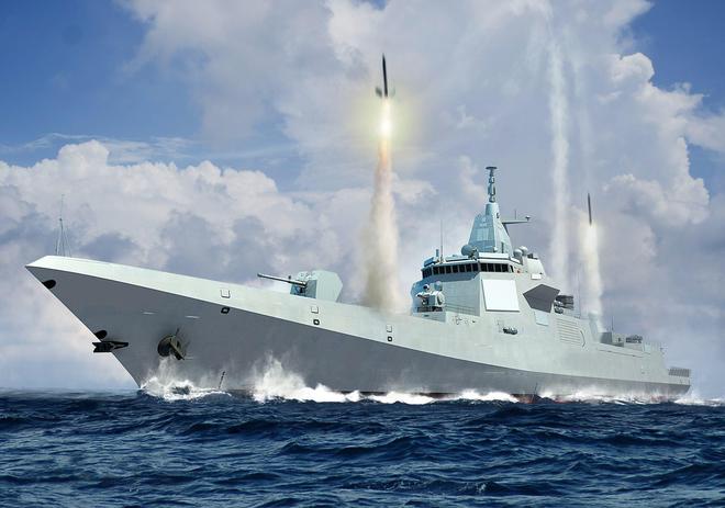 中國下一代重型驅(qū)逐艦，未來海防的堅(jiān)實(shí)支柱，中國下一代重型驅(qū)逐艦，未來海防的堅(jiān)實(shí)后盾