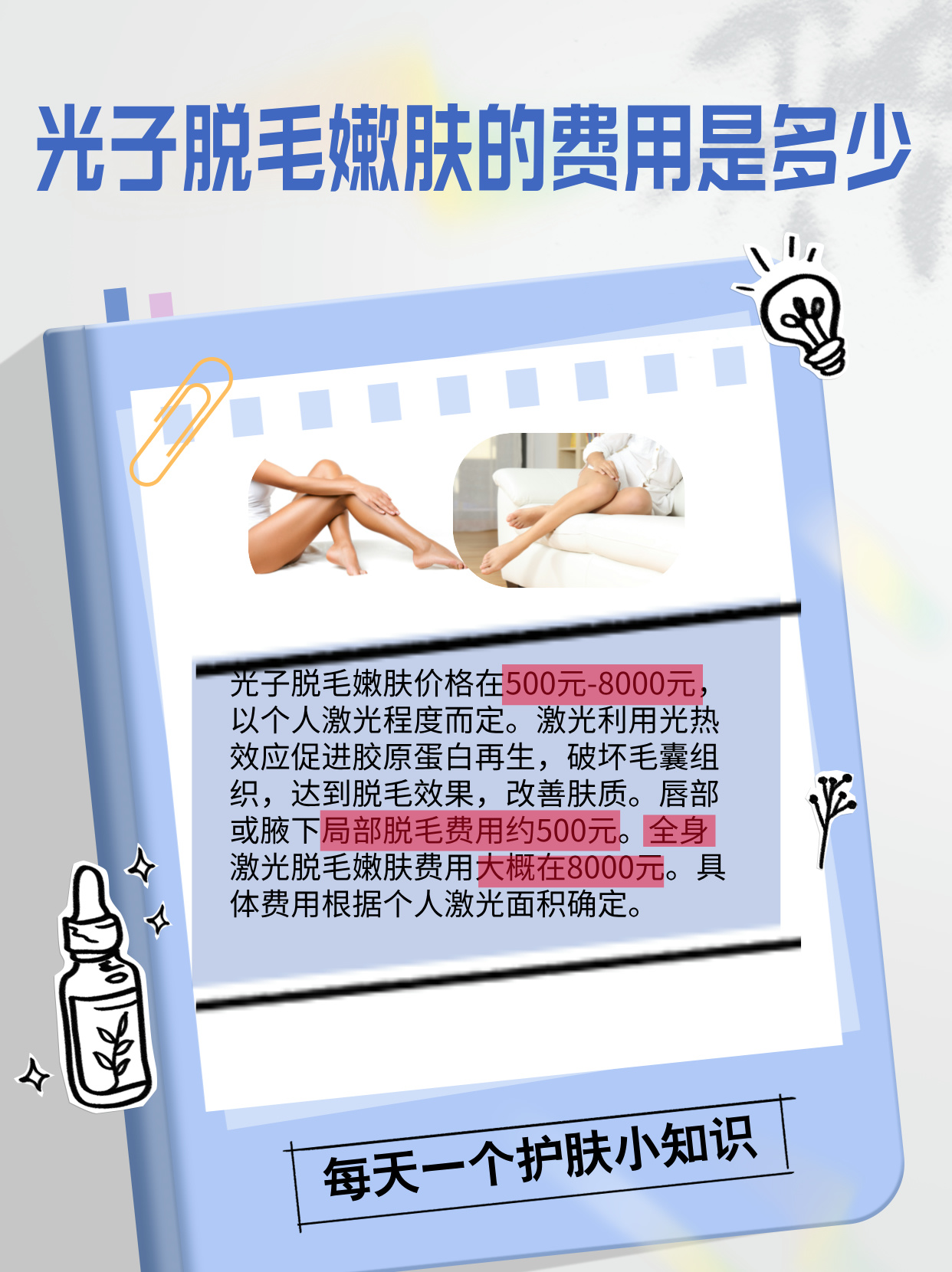 光子脫毛價格分析及費用概述，光子脫毛價格解析與費用概覽