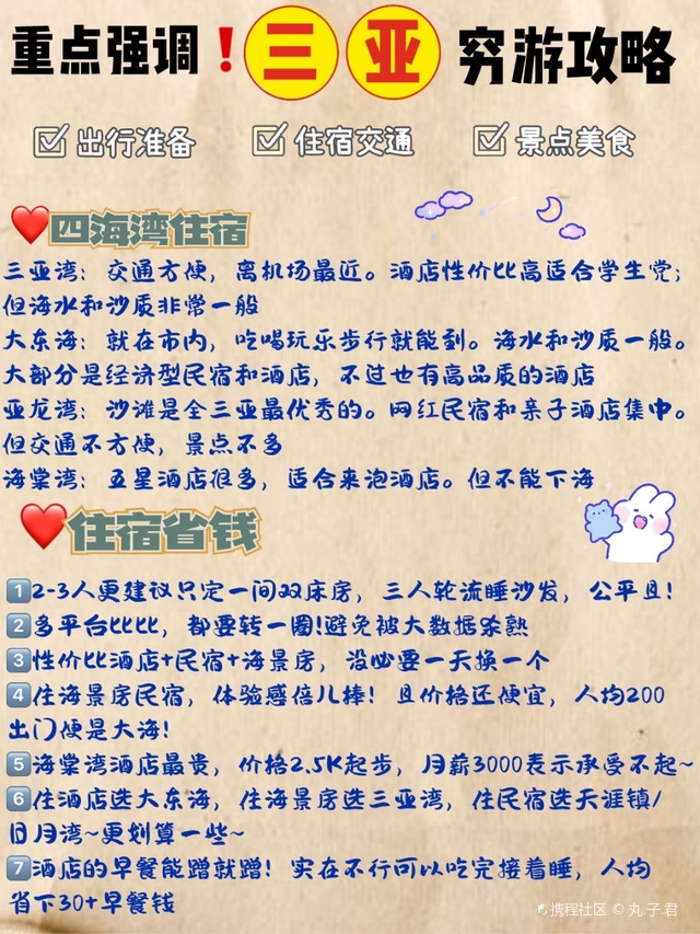 三亞窮游攻略及費用詳解，三亞窮游攻略詳解與費用剖析