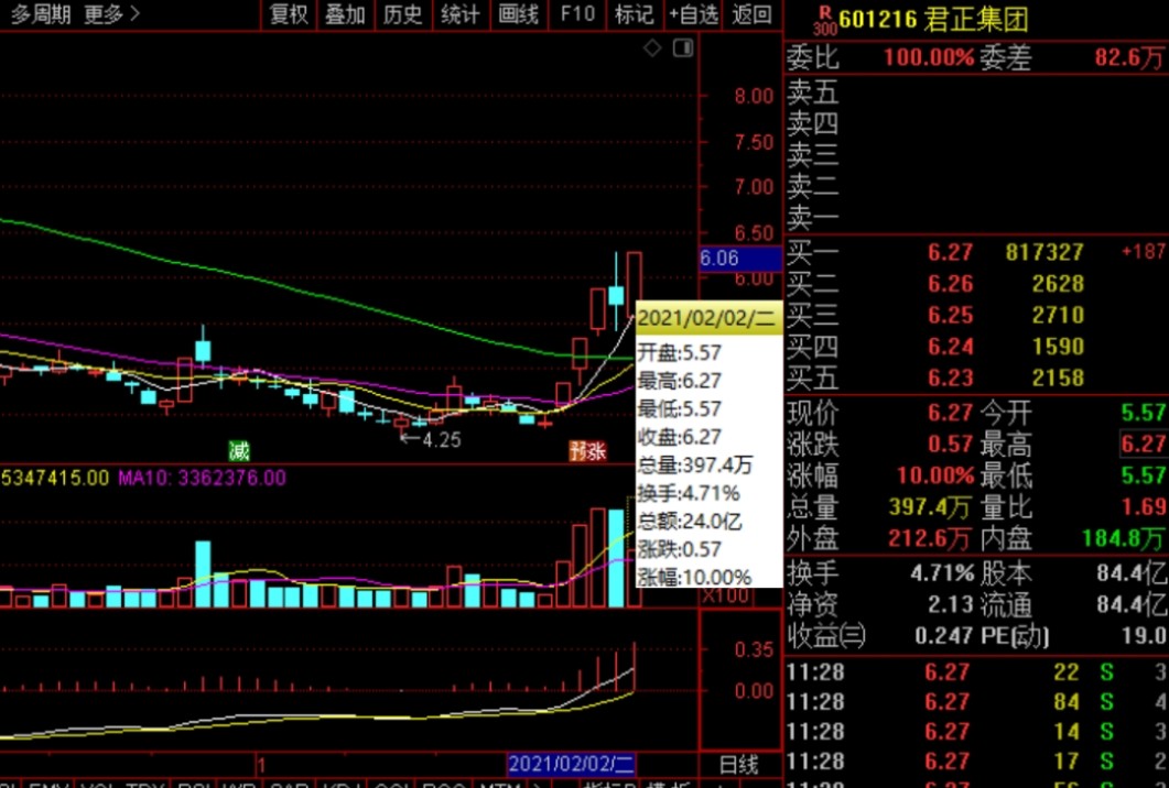 君正集團(tuán)股票行情深度解析，君正集團(tuán)股票行情全面解析